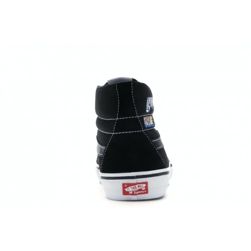 Кеды Vans Sk8-Hi Supreme Fuck the World Black - мужская сетка размеров