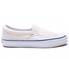 Кроссовки Vans Vault OG Classic Slip-On LX Canvas Classic White Blue