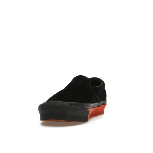 Кроссы Vans Slip-On WTAPS Black Orange - мужская сетка размеров