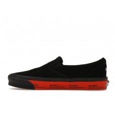 Кроссовки Vans Slip-On WTAPS Black Orange