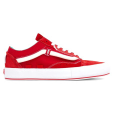 Vans Old Skool Cap LX Racing Red White