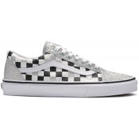Женские кеды Vans Old Skool Glitter Checkerboard (W)