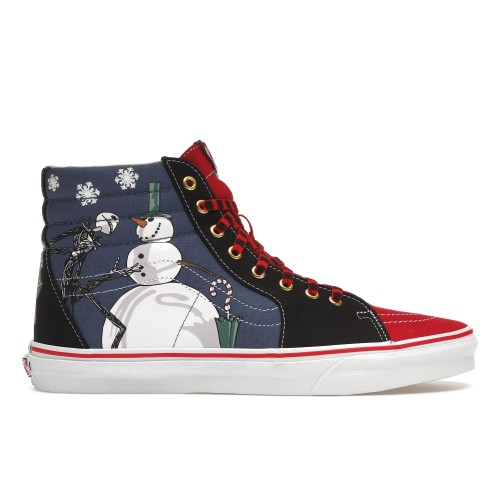 Кроссы Vans Sk8-Hi Nightmare Before Christmas Christmastown - мужская сетка размеров