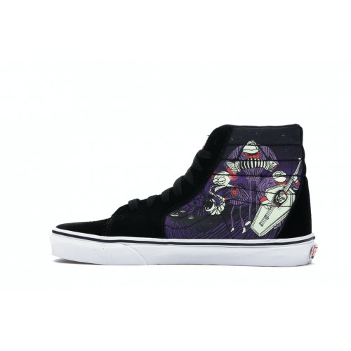 Кроссы Vans Sk8-Hi The Nightmare Before Christmas - мужская сетка размеров