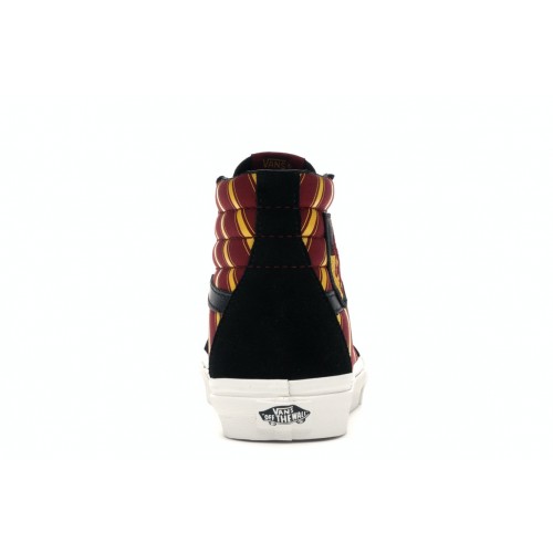 Кроссы Vans Sk8-Hi Harry Potter Gryffindor - мужская сетка размеров