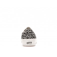 Кроссовки Vans Authentic Comme des Garcons Black Heel Tab (Curved Rubber)