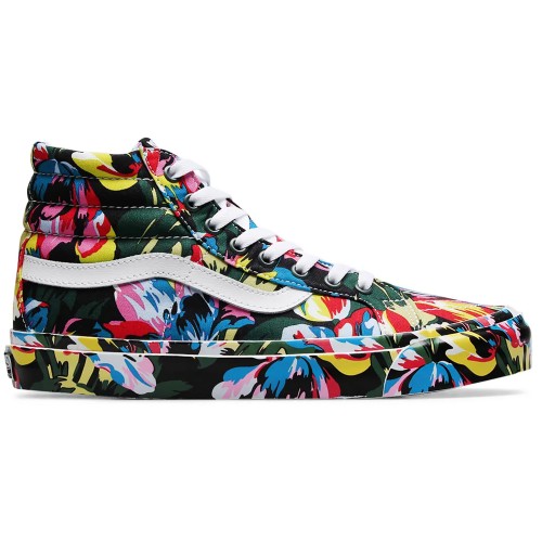 Кеды Vans Sk8-Hi KENZO Floral Green - мужская сетка размеров