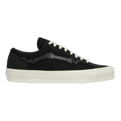 Кроссы Vans OG Style 36 Blends Bones Magic Tape Pack Black - мужская сетка размеров