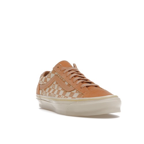 Кроссы Vans Vault OG Style 36 LX Joe Freshgoods The Honeymoon Stage Peach - мужская сетка размеров