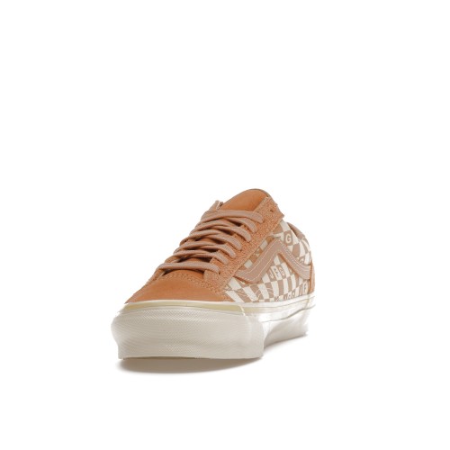 Кроссы Vans Vault OG Style 36 LX Joe Freshgoods The Honeymoon Stage Peach - мужская сетка размеров