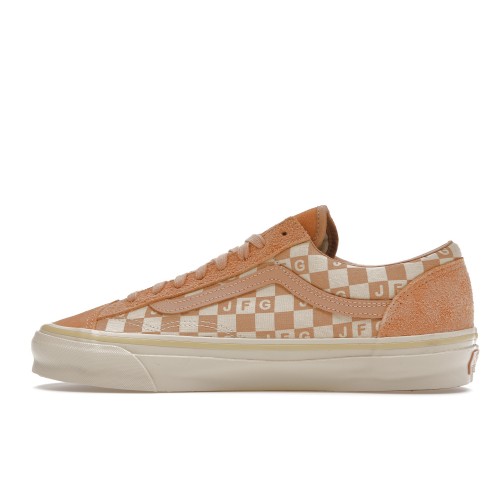 Кроссы Vans Vault OG Style 36 LX Joe Freshgoods The Honeymoon Stage Peach - мужская сетка размеров