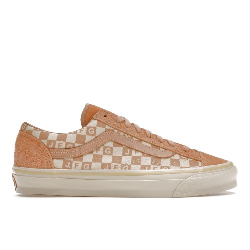 Кроссы Vans Vault OG Style 36 LX Joe Freshgoods The Honeymoon Stage Peach - мужская сетка размеров