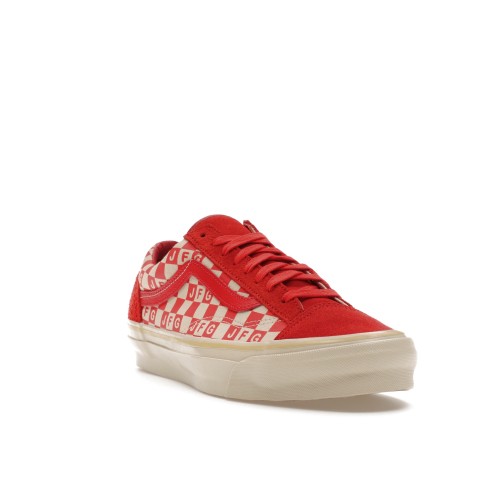 Кроссы Vans Vault OG Style 36 LX Joe Freshgoods The Honeymoon Stage Red - мужская сетка размеров