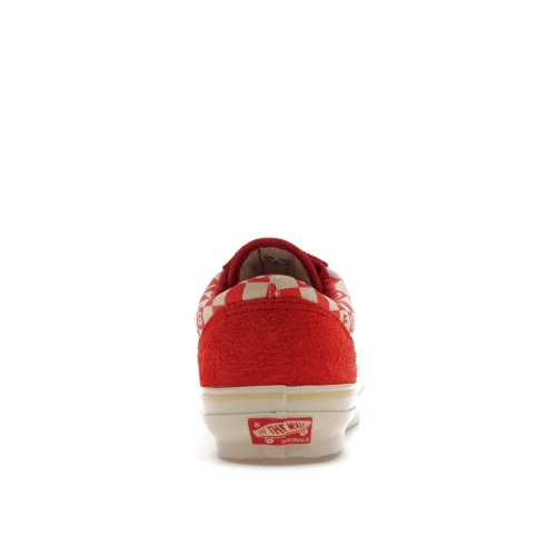 Кроссы Vans Vault OG Style 36 LX Joe Freshgoods The Honeymoon Stage Red - мужская сетка размеров