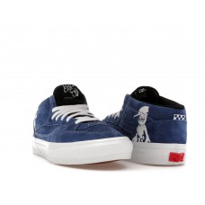 Кроссовки Vans Half Cab Krooked VCU by Natas For Ray Blue