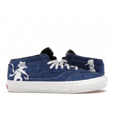 Кроссовки Vans Half Cab Krooked VCU by Natas For Ray Blue