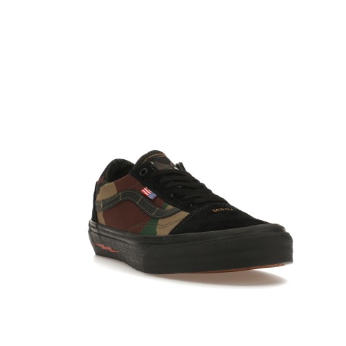 Кроссы Vans Old Skool GORE-TEX DEFCON Woodland Camo - мужская сетка размеров