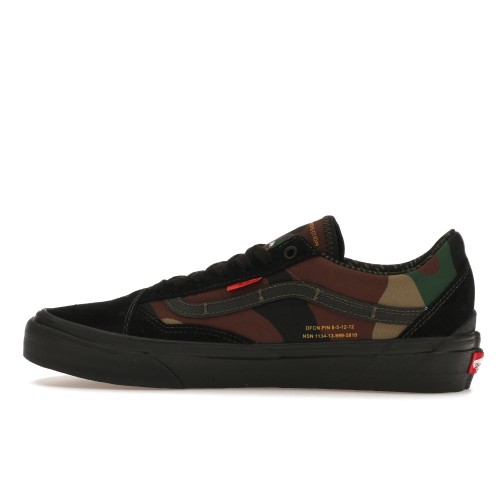 Кроссы Vans Old Skool GORE-TEX DEFCON Woodland Camo - мужская сетка размеров