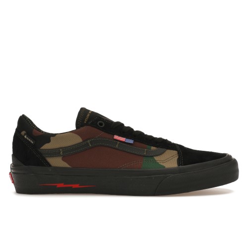 Кроссы Vans Old Skool GORE-TEX DEFCON Woodland Camo - мужская сетка размеров