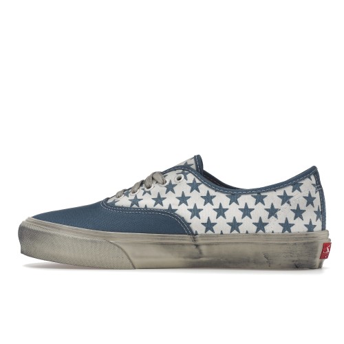 Кроссы Vans Vault OG Authentic LX Bianca Chandon Blue White - мужская сетка размеров