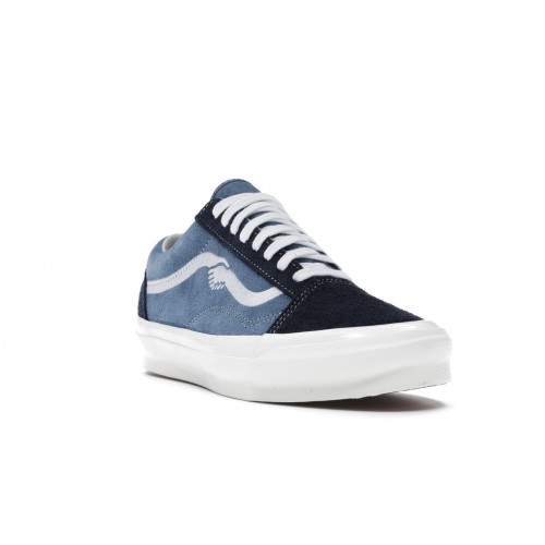 Кеды Vans Old Skool Notre Blue - мужская сетка размеров