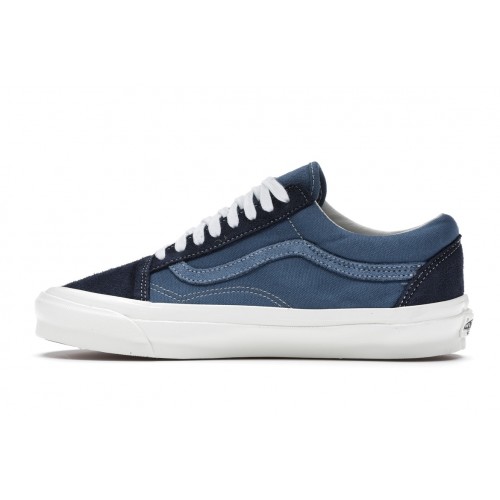 Кеды Vans Old Skool Notre Blue - мужская сетка размеров