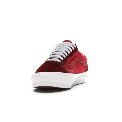 Кеды Vans Old Skool Notre Red - мужская сетка размеров