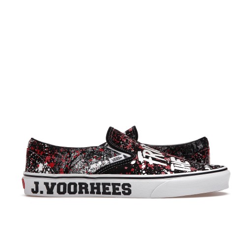 Кроссы Vans Classic Slip-On Horror Pack Friday the 13th Jason Voorhees - мужская сетка размеров