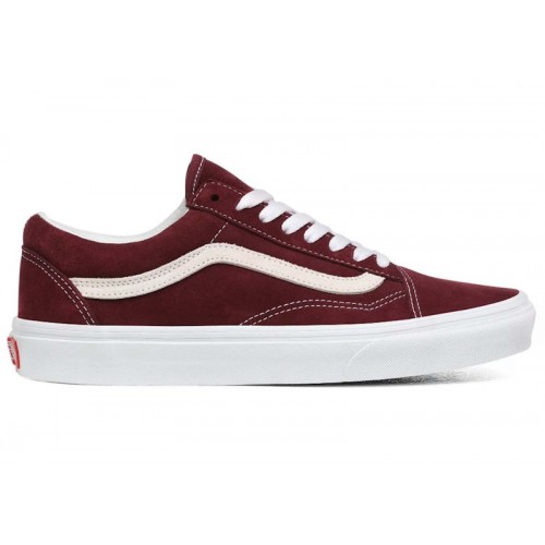 Vans Old Skool Suede Suede Port Royale White - мужская сетка размеров