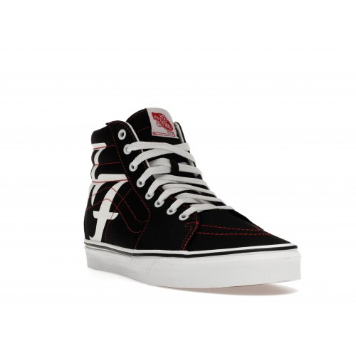 Кроссы Vans Sk8-Hi Foo Fighters 25th Anniversary - мужская сетка размеров