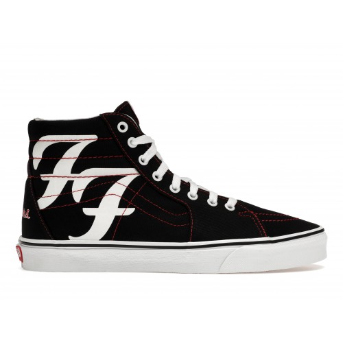 Кроссы Vans Sk8-Hi Foo Fighters 25th Anniversary - мужская сетка размеров