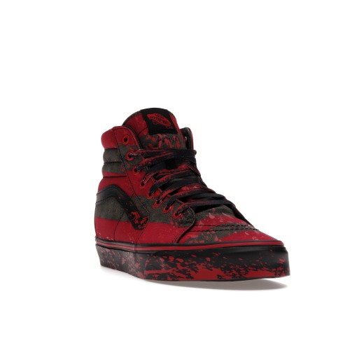 Кроссы Vans Sk8-Hi Horror Pack Nightmare on Elm Street Freddy Krueger - мужская сетка размеров