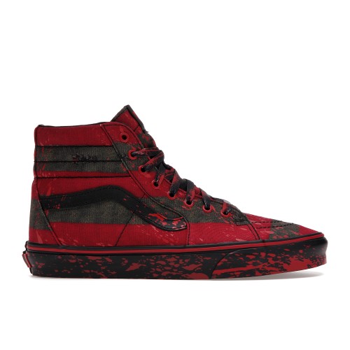 Кроссы Vans Sk8-Hi Horror Pack Nightmare on Elm Street Freddy Krueger - мужская сетка размеров