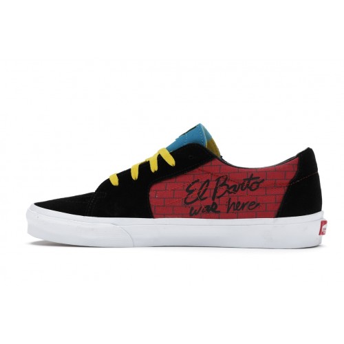 Кроссы Vans Sk8-Low The Simpsons El Barto - мужская сетка размеров