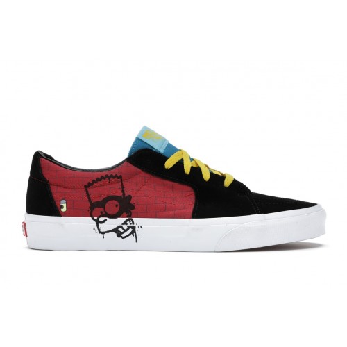 Кроссы Vans Sk8-Low The Simpsons El Barto - мужская сетка размеров