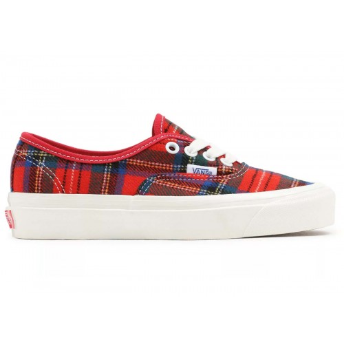 Кеды Vans Authentic 44 DX Anaheim Factory Pendleton Tartan - мужская сетка размеров