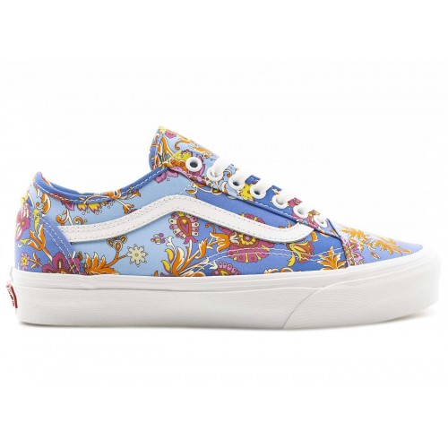Кеды Vans Old Skool Tapered Liberty Floral Blue - мужская сетка размеров