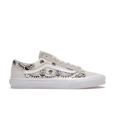 Vans Style 36 Skull Bandana White Black