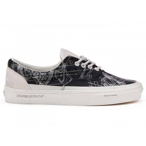 Кроссы Vans Era C2H4 Virtual Reality Beta Black - мужская сетка размеров