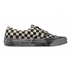 Кроссовки Vans Vault OG Authentic LX Stressed Black White Checkerboard