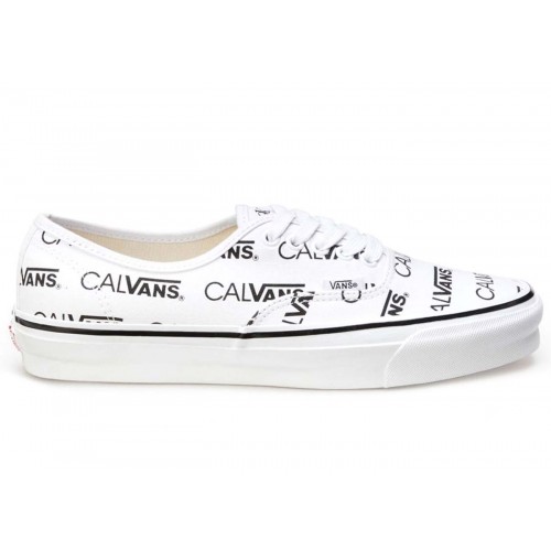 Кеды Vans Authentic Palace Calvin Klein Calvans White - мужская сетка размеров