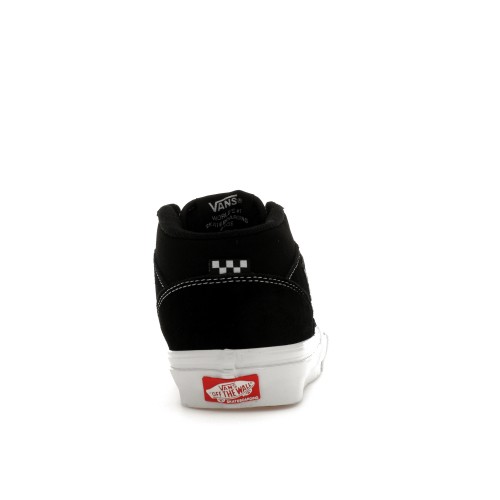 Кроссы Vans Skate Half Cab Black White - мужская сетка размеров