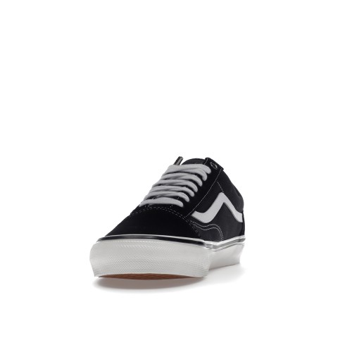 Кроссы Vans Old Skool Palace Black White - мужская сетка размеров