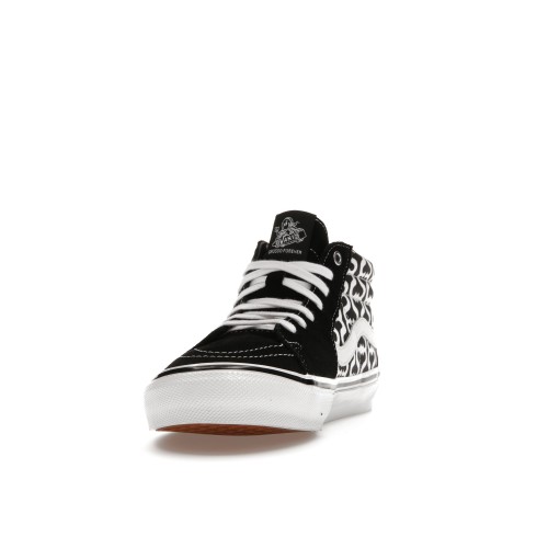 Кеды Vans Skate Grosso Mid Supreme Monogram S Logo Black - мужская сетка размеров