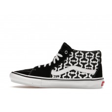 Кеды Vans Skate Grosso Mid Supreme Monogram S Logo Black