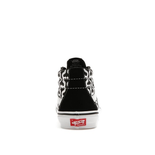 Кеды Vans Skate Grosso Mid Supreme Monogram S Logo Black - мужская сетка размеров