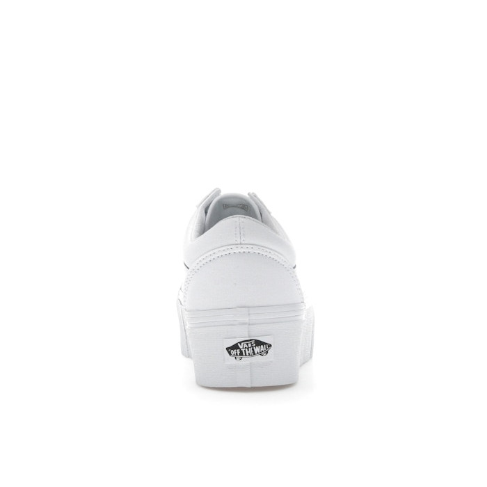 Vans Old Skool Stackform True White - мужская сетка размеров Vans Old Skool Stackform True White - мужская сетка размеров