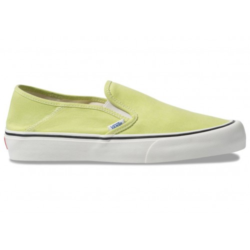 Кроссы Vans Slip-On VR3 SF Sunny Lime Salt Wash - мужская сетка размеров