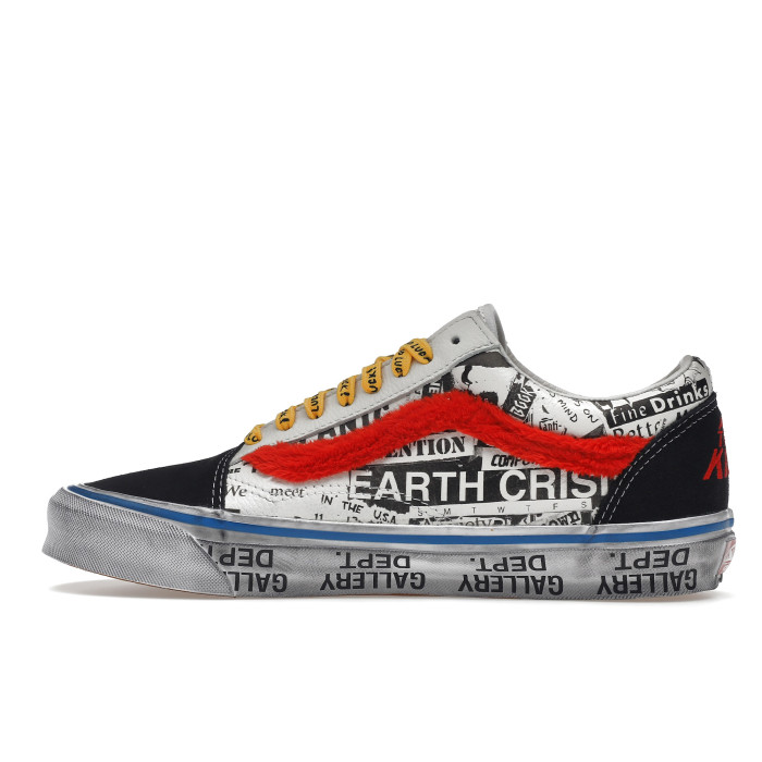 Кеды Vans Old Skool Gallery Dept. Good Luck - мужская сетка размеров Кеды Vans Old Skool Gallery Dept. Good Luck - мужская сетка размеров