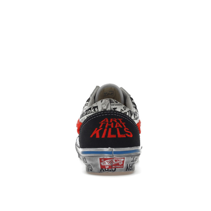 Кеды Vans Old Skool Gallery Dept. Good Luck - мужская сетка размеров Кеды Vans Old Skool Gallery Dept. Good Luck - мужская сетка размеров